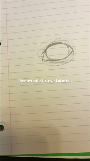 Semi-realistic eye tutorial (stylized) #arttutorial #eyetutorial #semirealisticstyle