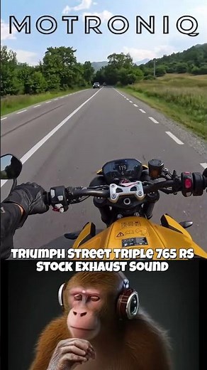 Triumph Street Triple 765 RS POV | Best Triple Cylinder Sound 🤯