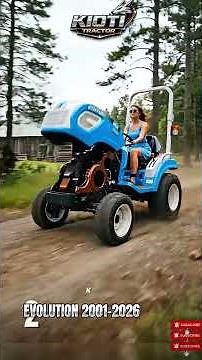 Kioti Tractor Evolution (2001-2026) | From DK35 Workhorse to the Massive HX1201! ShiftEvo