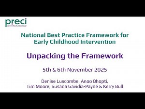 Unpacking the Framework webinar November 2025