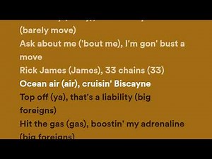 Future - Mask Off (Lyrics)