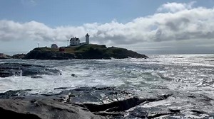 11K views · 738 reactions | Love the waves right after a storm moves offshore. | Nubble Lighthouse | Facebook