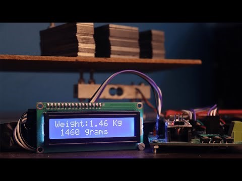 How To Make Digital Weighing Scale Using Arduino