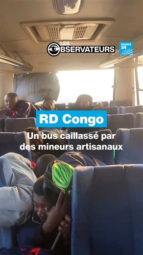 262K views · 3.3K reactions | RD CONGO - Une vidéo montrant un bus transportant des travailleurs d’une société minière être caillassé a été diffusée le 9 novembre 2025. Derrière l’attaque, qui s’est produite à Kolwezi : des mineurs artisanaux. Cet incident est loin d’être isolé, comme l'expliquent Les Observateurs - France 24. | FRANCE 24 | Facebook