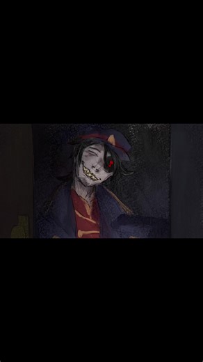 animation of my oc's who are a cannibal and a god stuck in a humans body that are in love basically. And this was an animation for a competition held by Joltergeist(social media credits below!) in the March hotel event. The task was to make any art involving their character, the Locksmith(the person opening the door), with any one of your own characters. I decided to go with the protagonist of my religious trauma game since both their dumbasses seemed fitting. The locksmith was really fun to ani