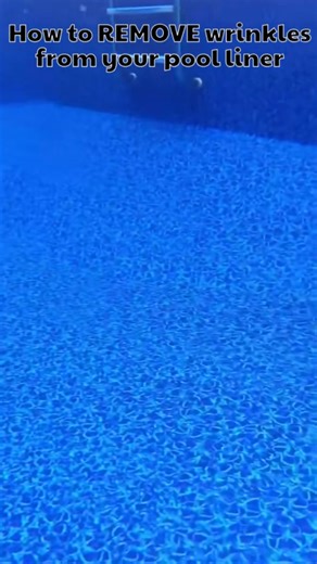 Pool care hack: How to remove liner wrinkles fast