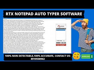 Download Notepad RTX Auto Typing Software – Fast & Easy Typing Tool