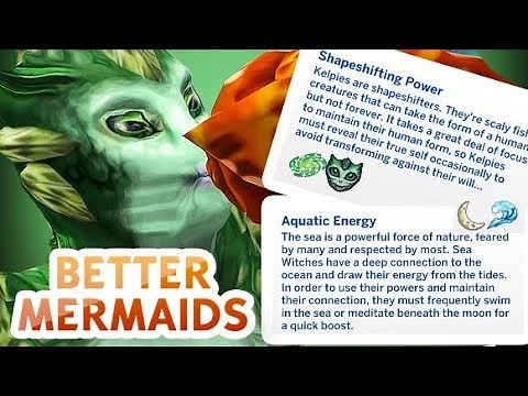 BEST MOD OF 2019 🔥 NEW MERMAIDS , SEA MAGIC + NEW GAME PLAY! | THE SIMS 4 // MOD REVIEW