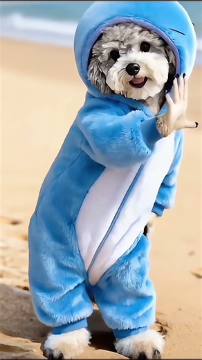 let's dancing with puppy~ #ai #puppy #dog #cute #aidog #CutePet #petreaction #schnauzer