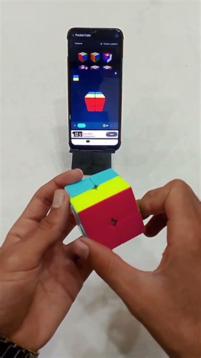 pocket cube master solving #rubikscube #fitcuber #puzzle