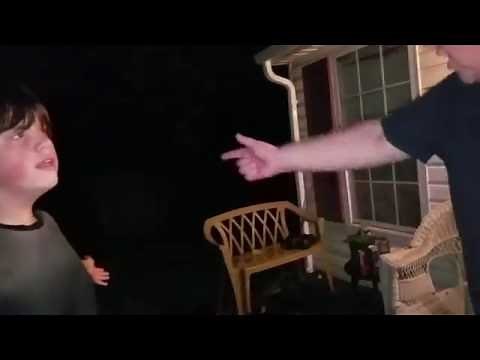 KID GIVES DAD FOUR FLAT TIRES!!