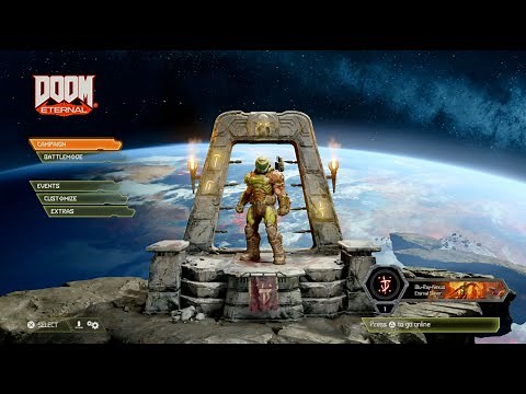 DOOM ETERNAL [MAIN MENU/CUSTOMIZATION]