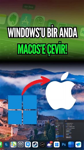 Technopat on Instagram: "Windows bilgisayarınızı Mac gibi kullanın! #technology #windows #macos #finder #tipsandtricks #macbook #steam #teknoloji Mac’ten Windows 11’e geçenler için en çok özlenen özelliklerden biri kuşkusuz Dock. Masaüstünde uygulamalara hızlı erişim sağlayan bu panel, sadece görsellik değil, aynı zamanda pratiklik de sunuyor. Eğer bir Mac hayranıysanız ama Windows 11 kullanmaya devam etmek istiyorsanız, artık bu deneyimi yeniden yaşayabilirsiniz. Windows’un klasik Taskbar’ı tüm