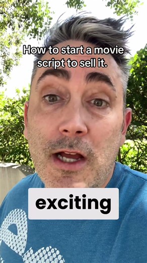 How to start a movie script you want to sell from someone who sold two. #movie #film #screenwriting