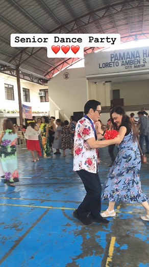 Dance party@highlight #fbreelsvideo #dancereelsviral #trendingreels #everyonefollowers #seniorcitizens #friends #viralvideo #ballroomdance #foryourpage | Tets Eguia