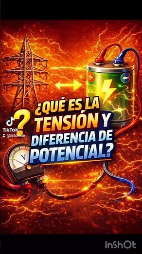 Que es la Tensión, voltaje o diferencia de potencial? #electricidad #shorts #ingenieria