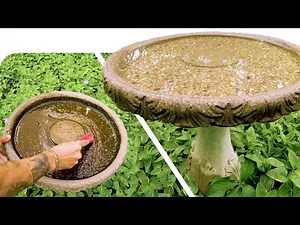 Clean Your Bird Bath FAST & EASY with NO Harmful Chemicals