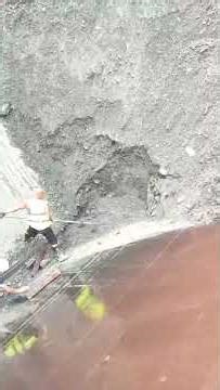 Large Collapse Site/Barge unloading | Satisfying VIdeo | Relaxing video