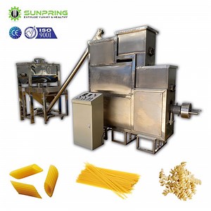 [Hot Item] Free Samples Macorani Pasta Production Line   Grain Product Making Machines Pasta   Pasta Maker Machine