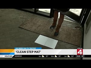 As Seen On TV product test: 'Clean Step Mat'