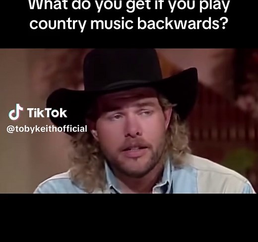 Toby Keith's Heartbreaking Song: The Backwards Joke