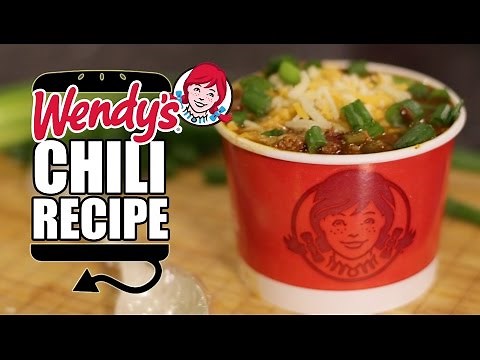 DIY Wendy's Chili
