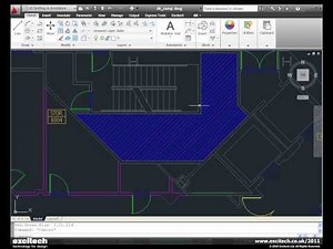 AutoCAD 2011 - Transparency Hatching