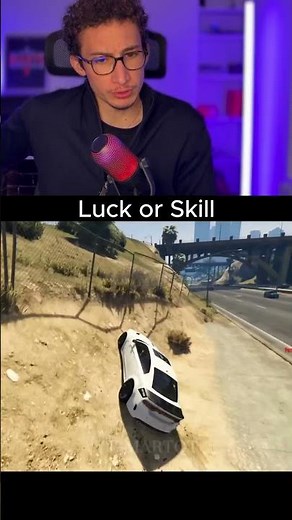 Chance ou Talent !? #gta5 #gta5stunts #shorts