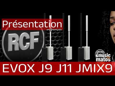 RCF EVOX J9, J11 and JMIX9 - Full presentation of professional floorstanding speakers