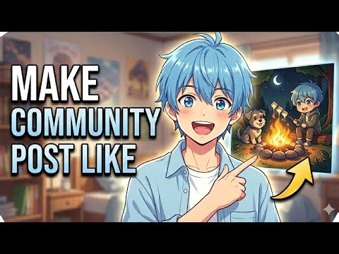 FREE Method to Create Animated Community Posts ✨ (No Skill Needed)