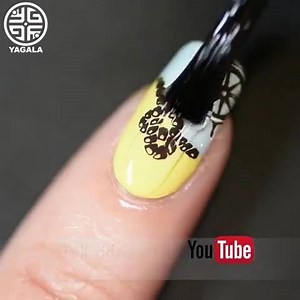 433K views · 7.6K reactions | Nautical stamping design By: Yagala | MetDaan Nails | Facebook