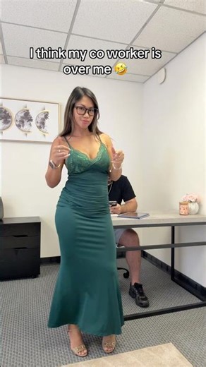 I think my co worker is over me lol