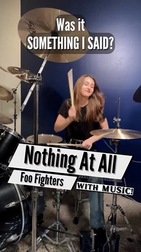 Teen Drummer Cover of Foo Fighters' 'Nothing At All'