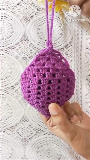 Crochet Drawstring Pouch! #shorts #bag