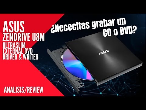 [ANALISIS/REVIEW] ASUS ZenDrive U8M Ultraslim External DVD Driver & Writer