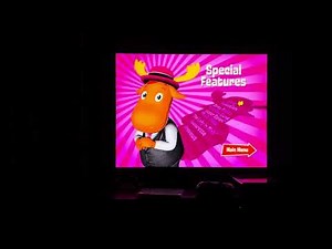The Backyardigans super secret super spy, 2007 DVD menu walk-through