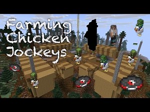 Farming Chicken Jockeys Minecraft Java Edition
