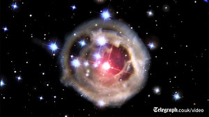 历时4年哈勃望远镜捕捉的超新星爆炸动态