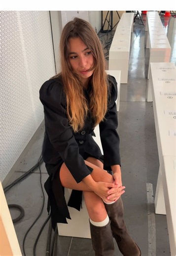 @annk.shoes_ first collaboration show during #parisfashionweek !!! so crazy to see my work on a runway when 3 years ago i was lost in paris and had no idea what i wanted to do and what awaits me #annkshoes