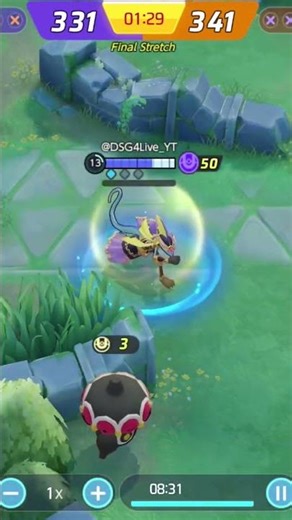 A basic secure so GOATed that opponents got floated 🌚 #inteleon #pokemonunite #kyogre