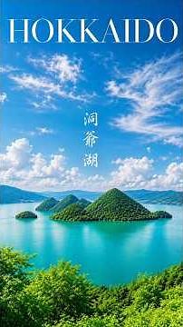 北海道の神聖な洞爺湖と名物🎆ロングラン花火 #北海道 #ひとり旅 #洞爺湖 #花火