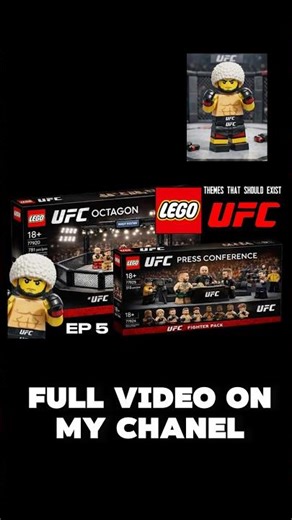 LEGO UFC Needs To Happen! #lego #ufc