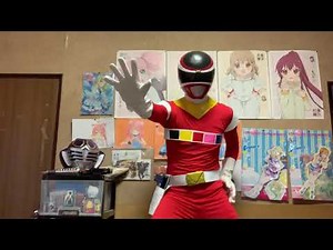 #メガレンジャー#メガレッド#伊達健太 メガレンジャーOP歌って踊ってみた！久保田のオッサン！今夜は焼肉っしょ！笑