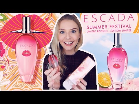 NEW ESCADA SUMMER FESTIVAL PERFUME REVIEW | Soki London
