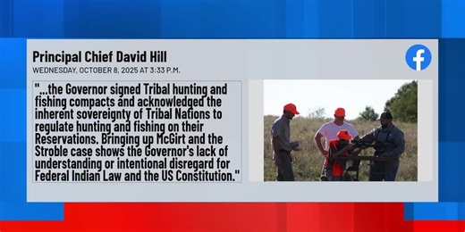 Tribes respond after ODWC says tribal members require state licensing on tribal lands