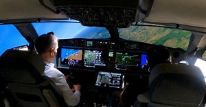 Aboard Delta's sold-out flights for the ultimate eclipse viewing