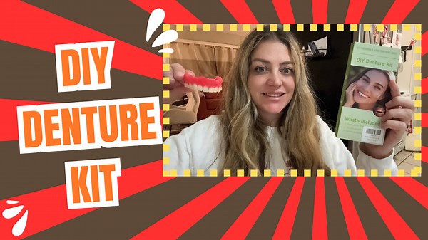 Watch DIY Denture Kit, Natural-Looking Teeth on Amazon Live