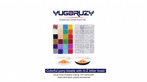 Watch Jewelry Beads with Letter beads on Amazon Live