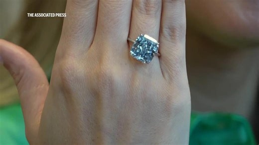 $100 million worth of world's rarest diamonds displayed at exhibition in Abu Dhabi