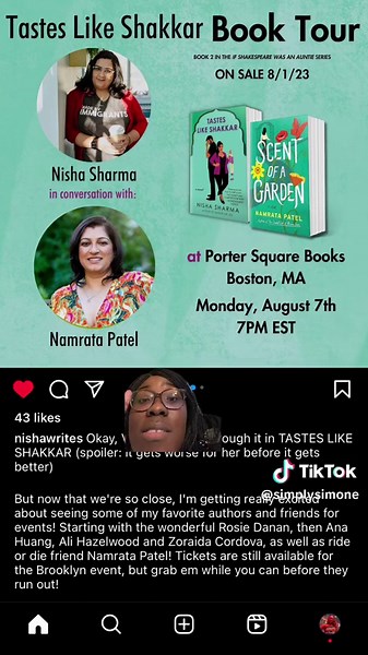 August Book Releases: Excitement for Taste Like Shakar